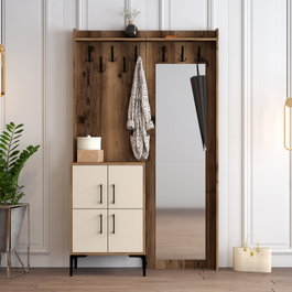 Hanah Home Berlin BC - Nogal y Crema